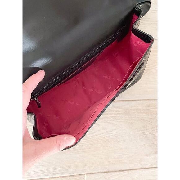 longchamp le pliage Heritage medium shoulder bag Flower design leather - Picture 8 of 12